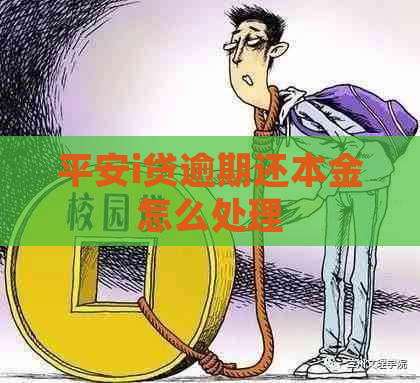 平安i贷逾期还本金怎么处理