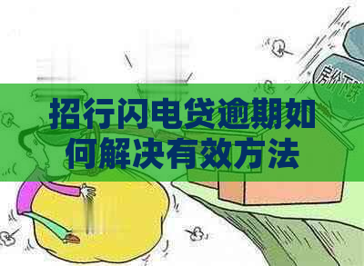 招行闪电贷逾期如何解决有效方法