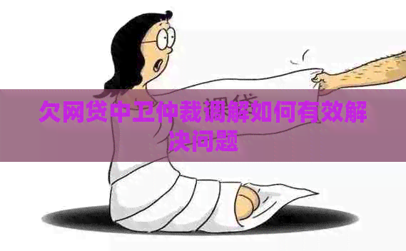 欠网贷中卫仲裁调解如何有效解决问题