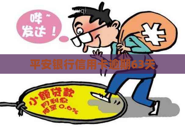 平安银行信用卡逾期63天