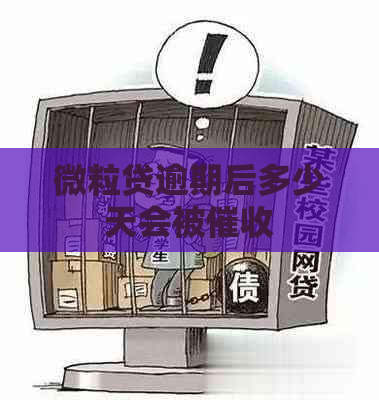 微粒贷逾期后多少天会被