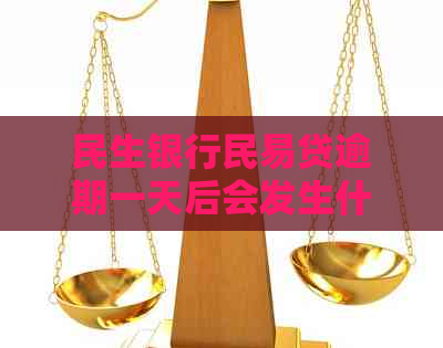 民生银行民易贷逾期一天后会发生什么