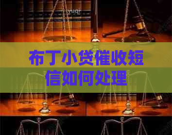 布丁小贷短信如何处理