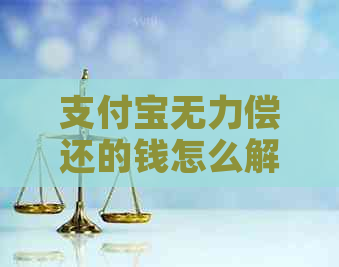 支付宝无力偿还的钱怎么解决