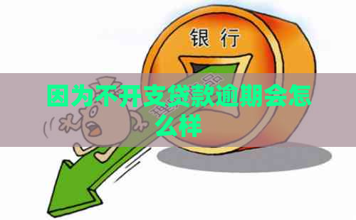 因为不开支贷款逾期会怎么样