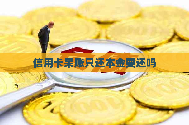 信用卡呆账只还本金要还吗