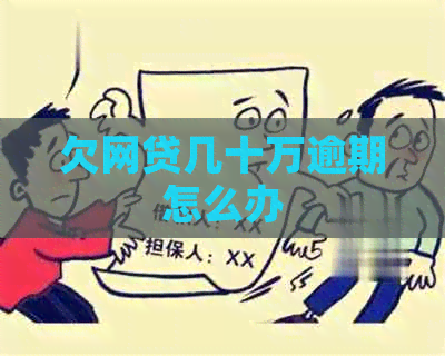 欠网贷几十万逾期怎么办