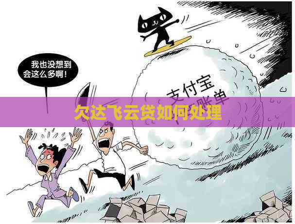 欠达飞云贷如何处理
