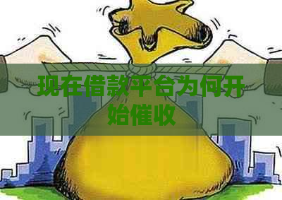 现在借款平台为何开始