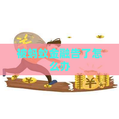 被蚂蚁金融告了怎么办