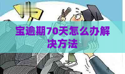 宝逾期70天怎么办解决方法