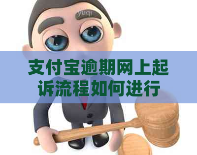 支付宝逾期网上起诉流程如何进行
