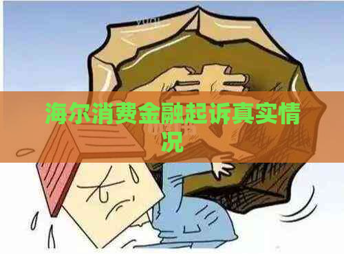海尔消费金融起诉真实情况