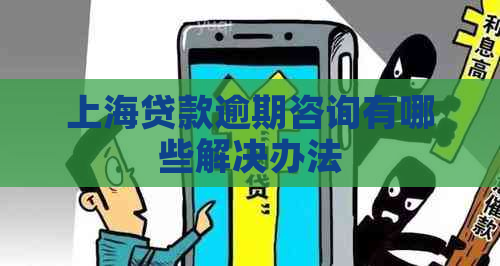 上海贷款逾期咨询有哪些解决办法