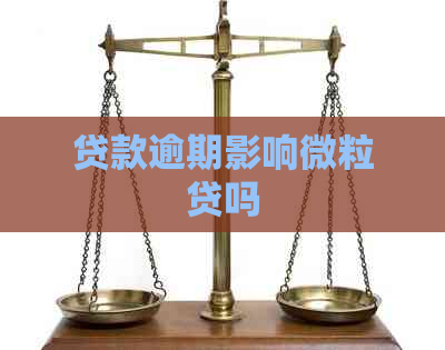 贷款逾期影响微粒贷吗