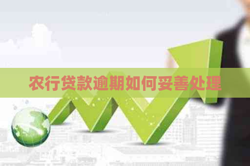 农行贷款逾期如何妥善处理