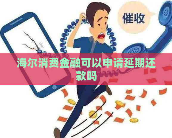 海尔消费金融可以申请延期还款吗