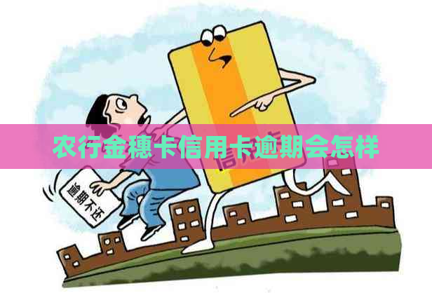 农行金穗卡信用卡逾期会怎样