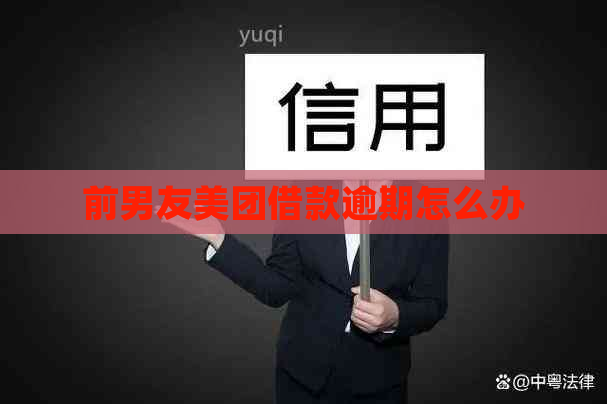 前男友美团借款逾期怎么办