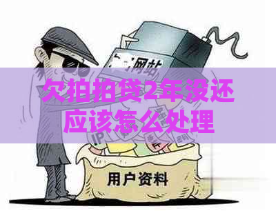 欠2年没还应该怎么处理
