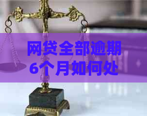 网贷全部逾期6个月如何处理