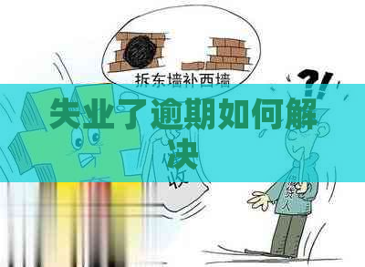 失业了逾期如何解决