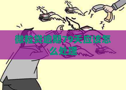 微粒贷逾期79天应该怎么处理