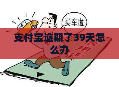 支付宝逾期了39天怎么办