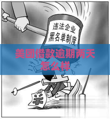美团借款逾期两天怎么样