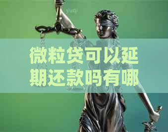 微粒贷可以延期还款吗有哪些条件