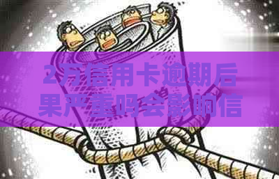 2万信用卡逾期后果严重吗会影响信用记录吗