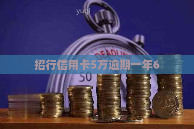 招行信用卡5万逾期一年6