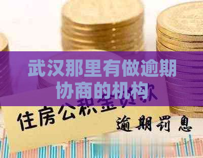 武汉那里有做逾期协商的机构