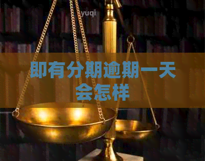 即有分期逾期一天会怎样