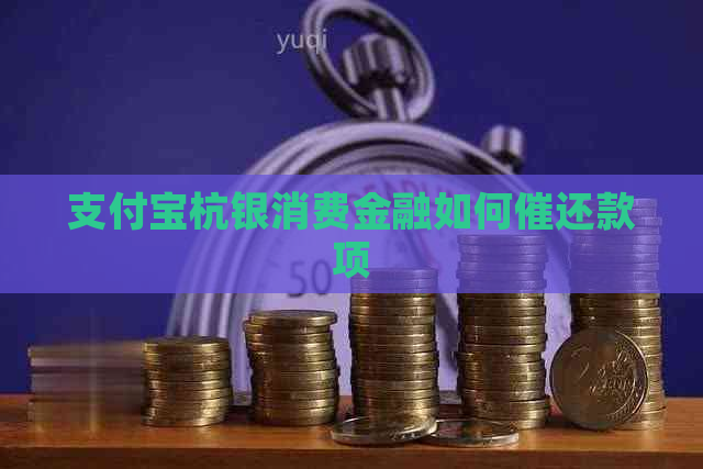 支付宝杭银消费金融如何催还款项