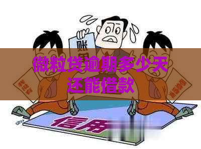 微粒贷逾期多少天还能借款