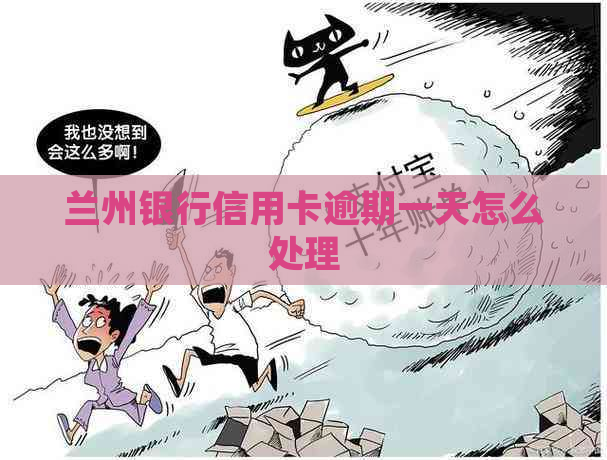 兰州银行信用卡逾期一天怎么处理
