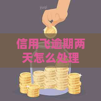 信用飞逾期两天怎么处理