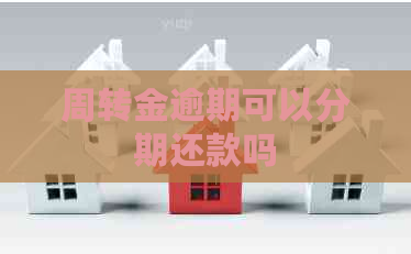 周转金逾期可以分期还款吗