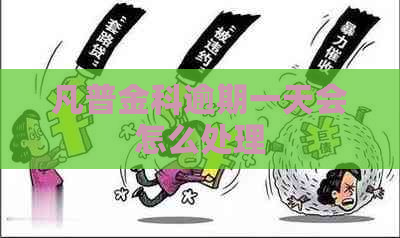 凡普金科逾期一天会怎么处理