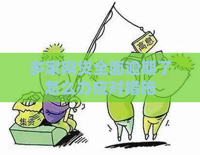 多家网贷全面逾期了怎么办应对措施