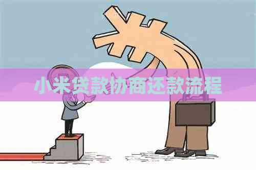 小米贷款协商还款流程