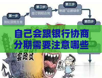 自己会跟银行协商分期需要注意哪些问题