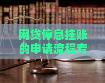 网贷停息挂账的申请流程专业建议