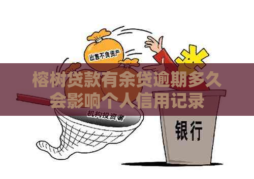 榕树贷款有余贷逾期多久会影响个人信用记录