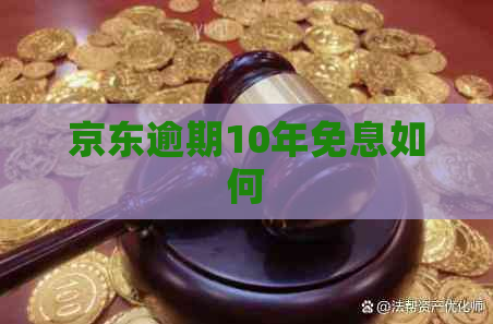 京东逾期10年免息如何