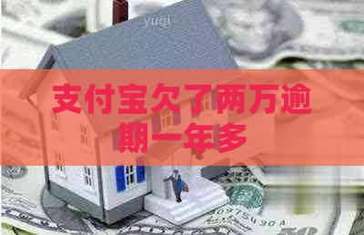 支付宝欠了两万逾期一年多