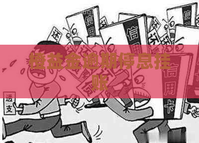 橙益金逾期停息挂账
