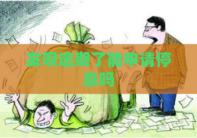 发呗逾期了能申请停息吗