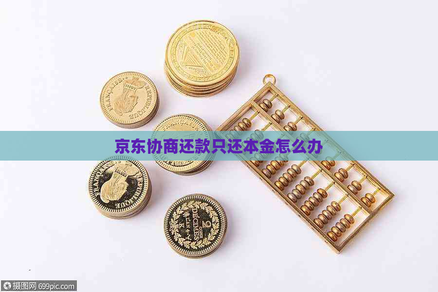 京东协商还款只还本金怎么办